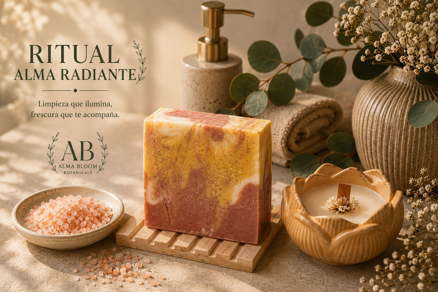 Ritual Alma Radiante – Achiote, Cúrcuma & Avena