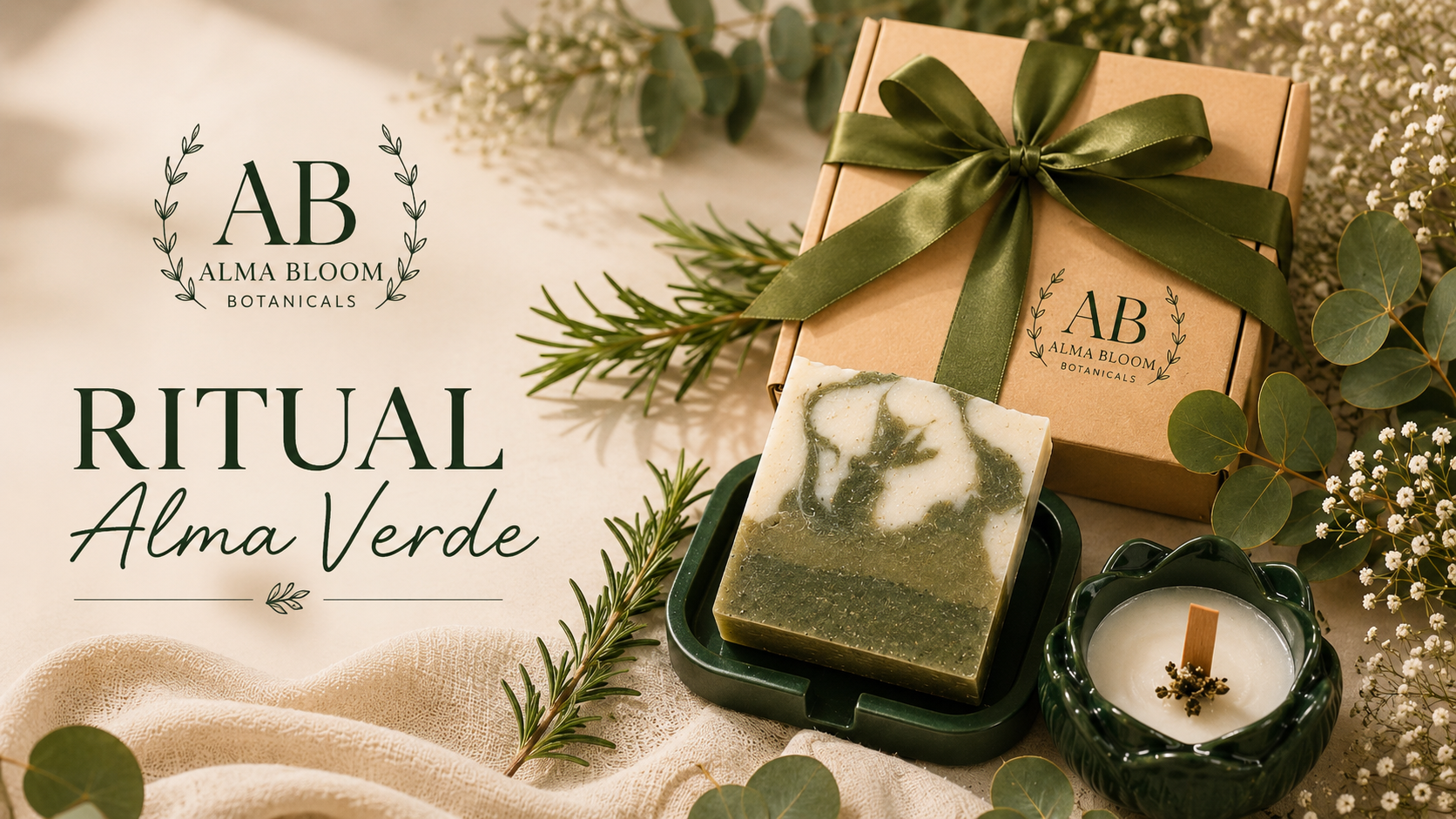 Ritual Alma Verde – Eucalipto, Arcilla Verde & Matcha
